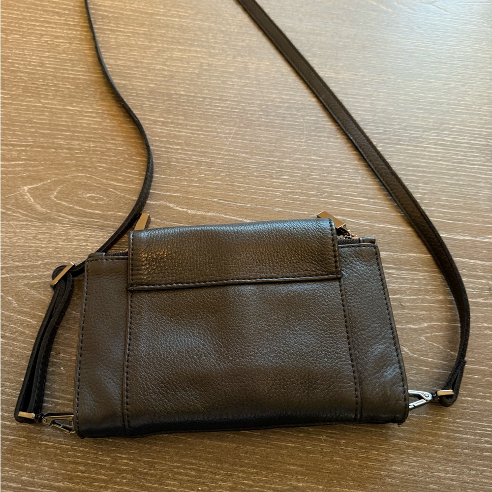 Hammitt Levy Black wallet clutch, gunmetal - Picture 4 of 10